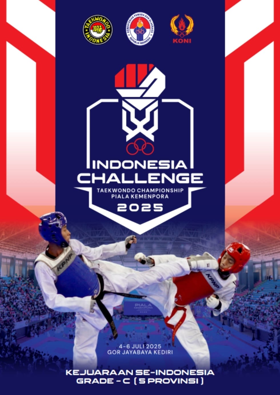 Ajang Pertarungan Prestasi Taekwondo di Tanah Air Taekwondo Indonesia Dojang BTC Semarang